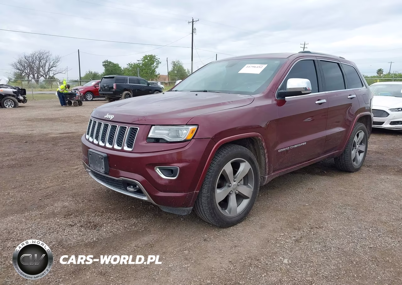 2016 Jeep Grand Cherokee Overland VIN:1C4RJECG1GC335996 - 2