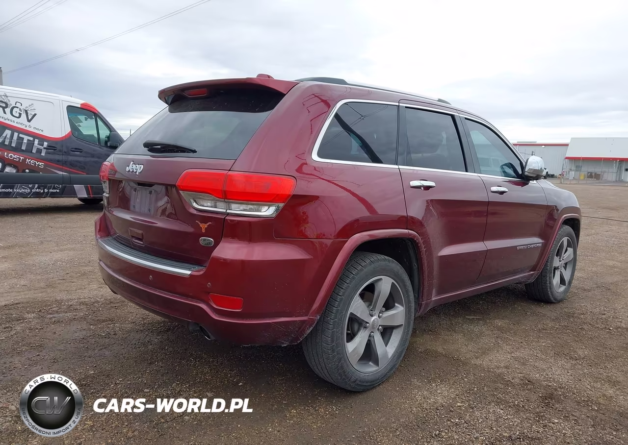 2016 Jeep Grand Cherokee Overland VIN:1C4RJECG1GC335996 - 4