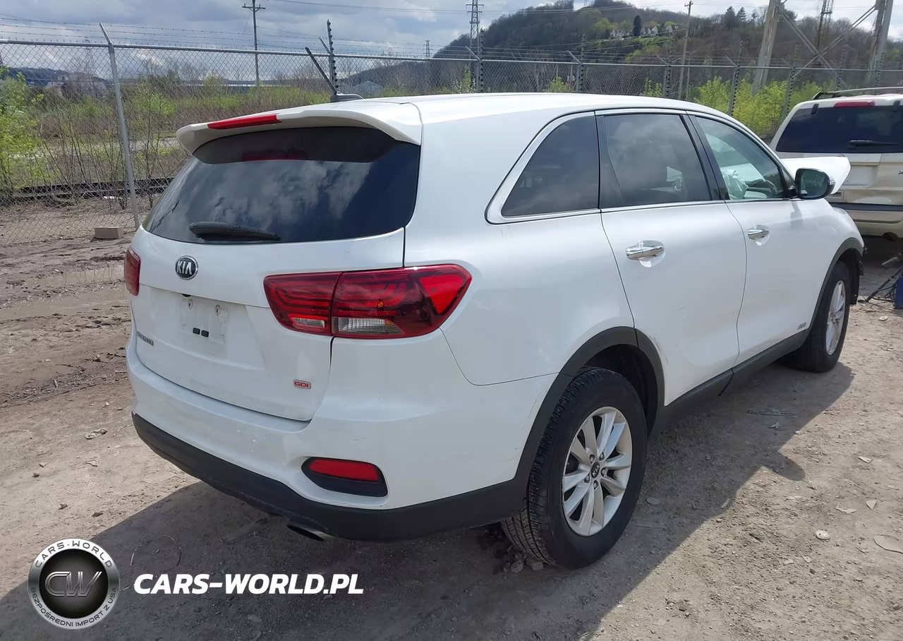2020 Kia Sorento 2.4L Lx VIN:5XYPGDA33LG631821 - 4