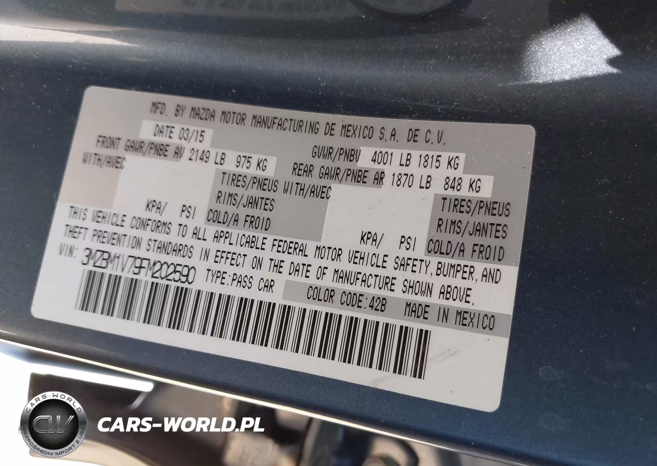 2015 Mazda Mazda3 VIN:3MZBM1V79FM202590 - 9