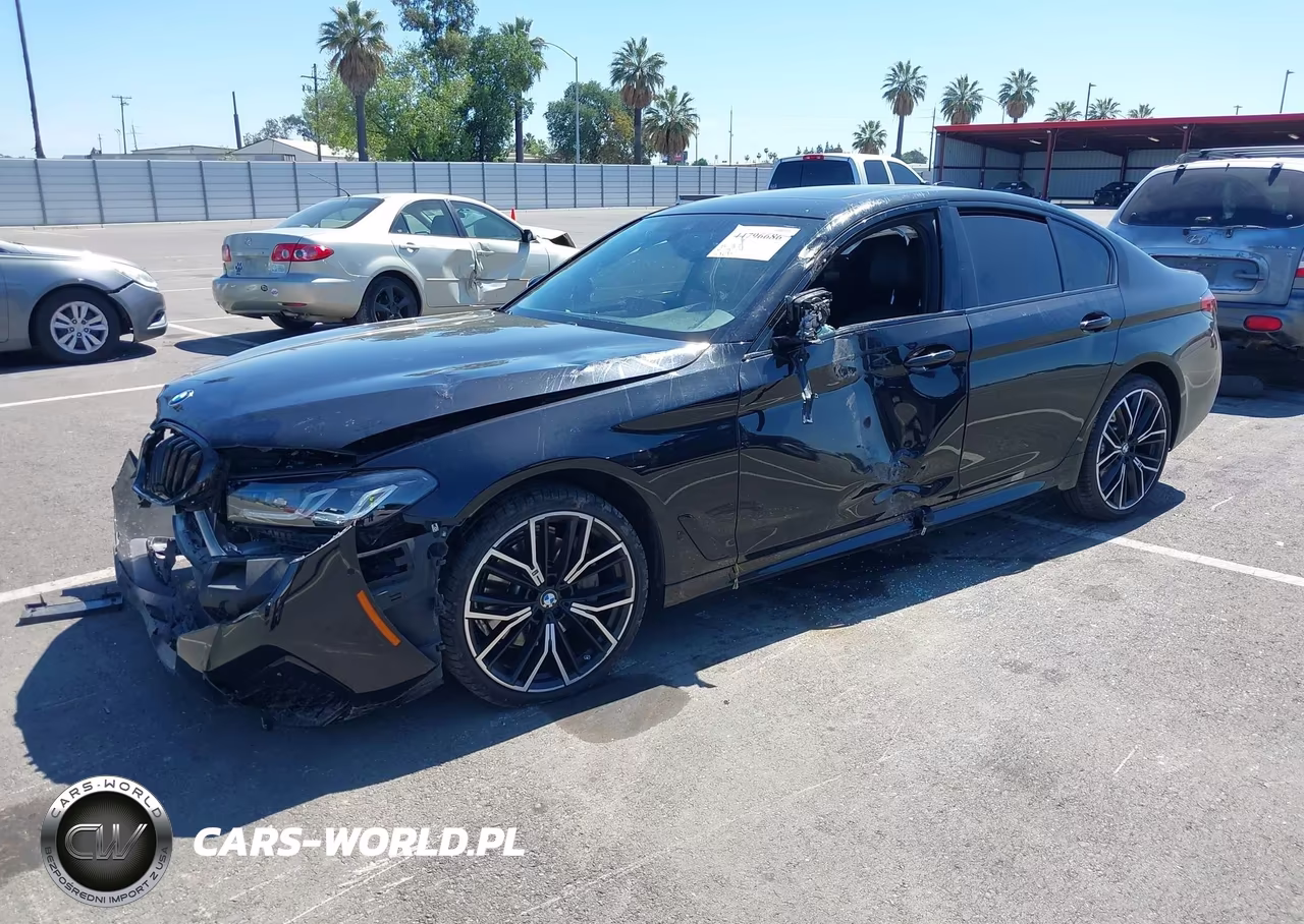 2021 BMW 540I VIN:WBA53BJ09MWX03085 - 2