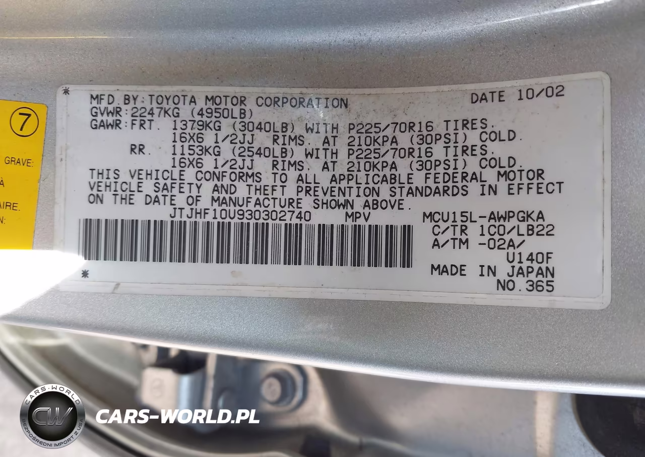 2003 Lexus Rx 300 VIN:JTJHF10U930302740 - 9