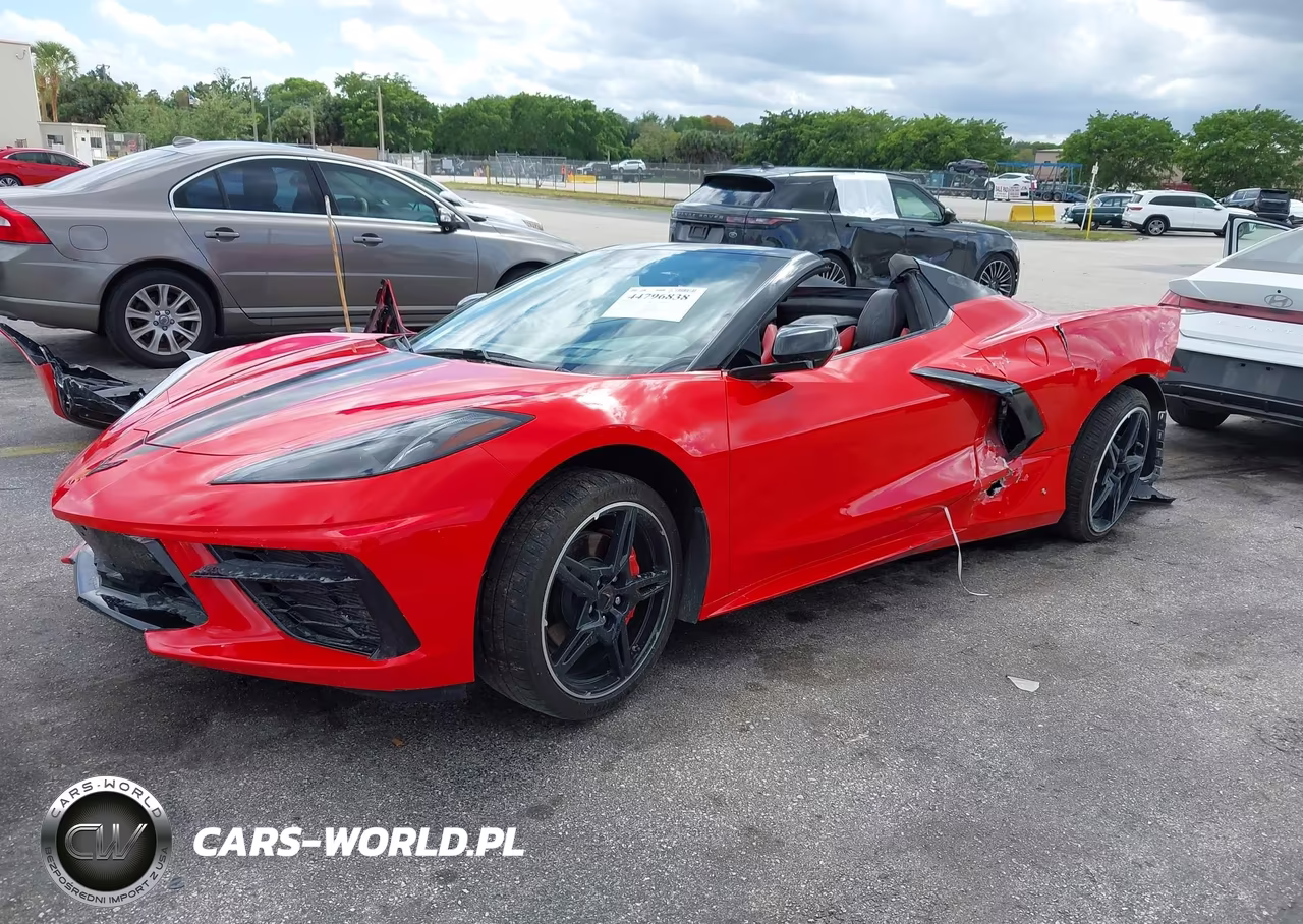 2025 Chevrolet Corvette Stingray Rwd 2Lt VIN:1G1YB3D42S5107741 - 2