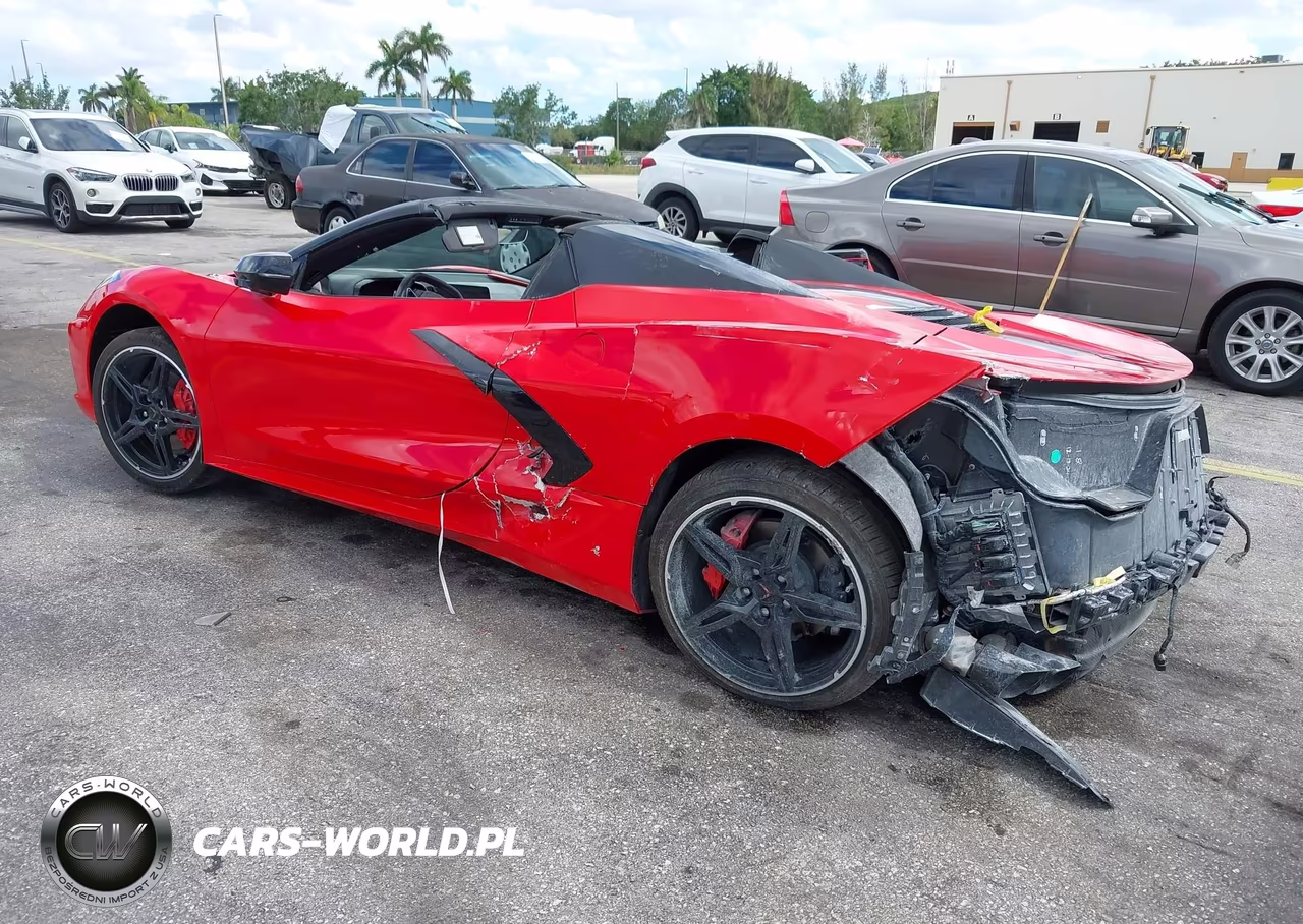 2025 Chevrolet Corvette Stingray Rwd 2Lt VIN:1G1YB3D42S5107741 - 3