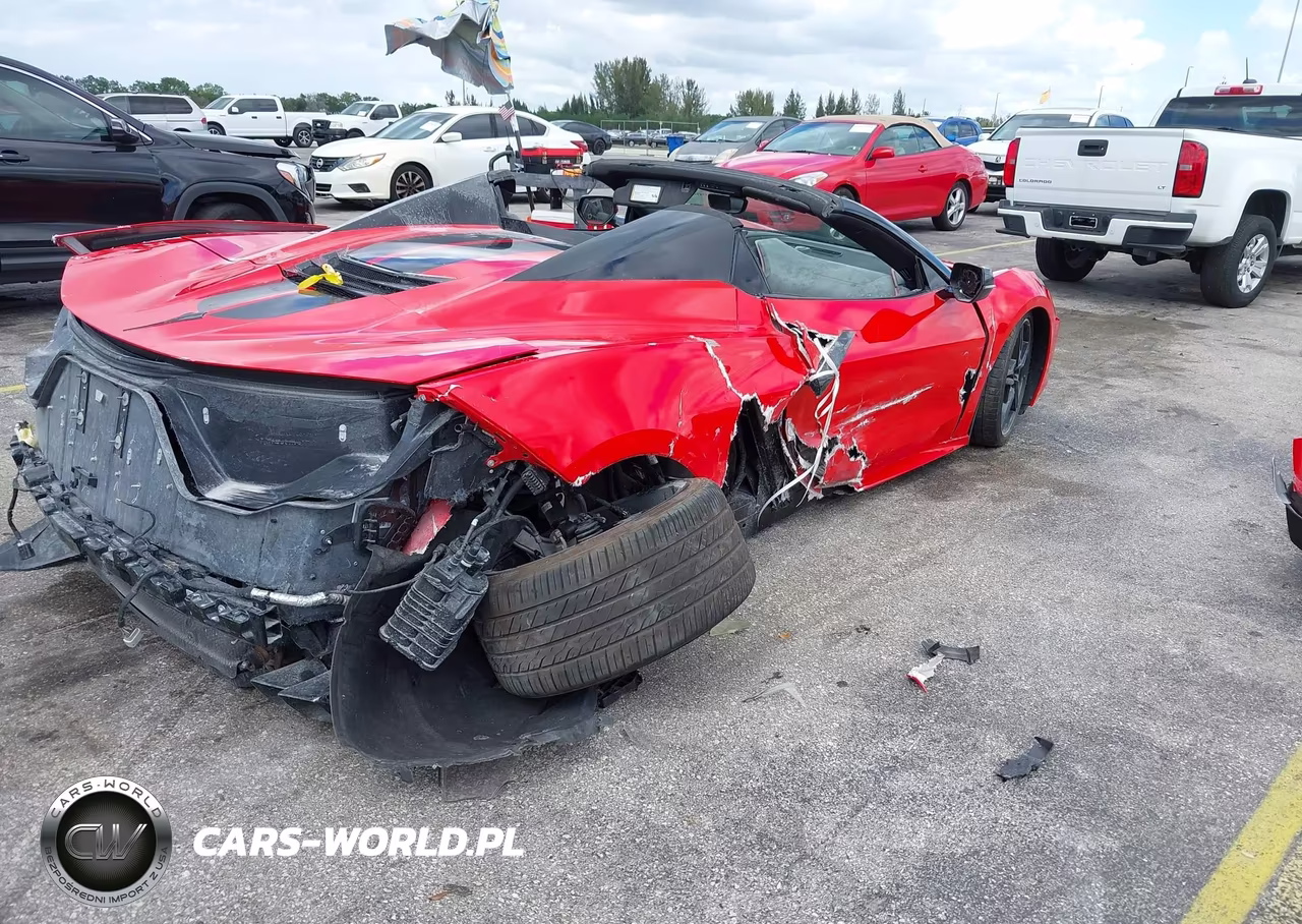 2025 Chevrolet Corvette Stingray Rwd 2Lt VIN:1G1YB3D42S5107741 - 4