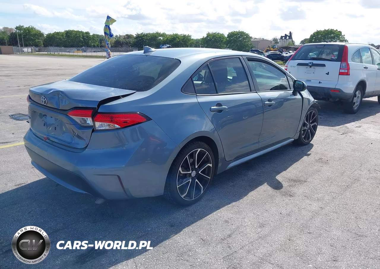 2020 Toyota Corolla Le VIN:JTDEPRAE4LJ065819 - 4