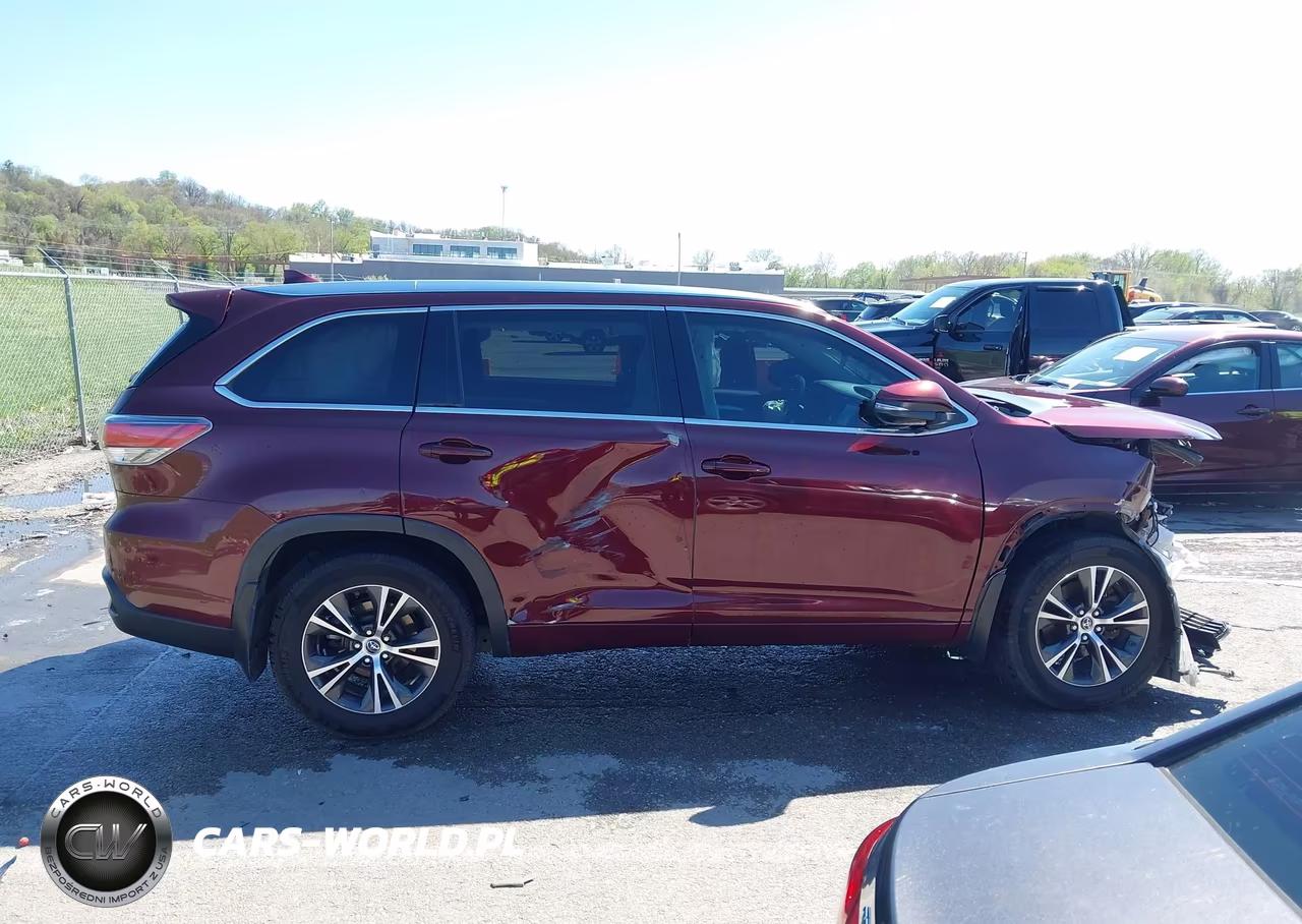 2016 Toyota Highlander Xle V6 VIN:5TDJKRFH1GS261791 - 14