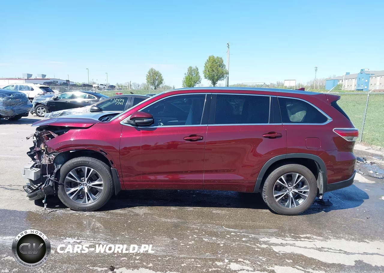 2016 Toyota Highlander Xle V6 VIN:5TDJKRFH1GS261791 - 15