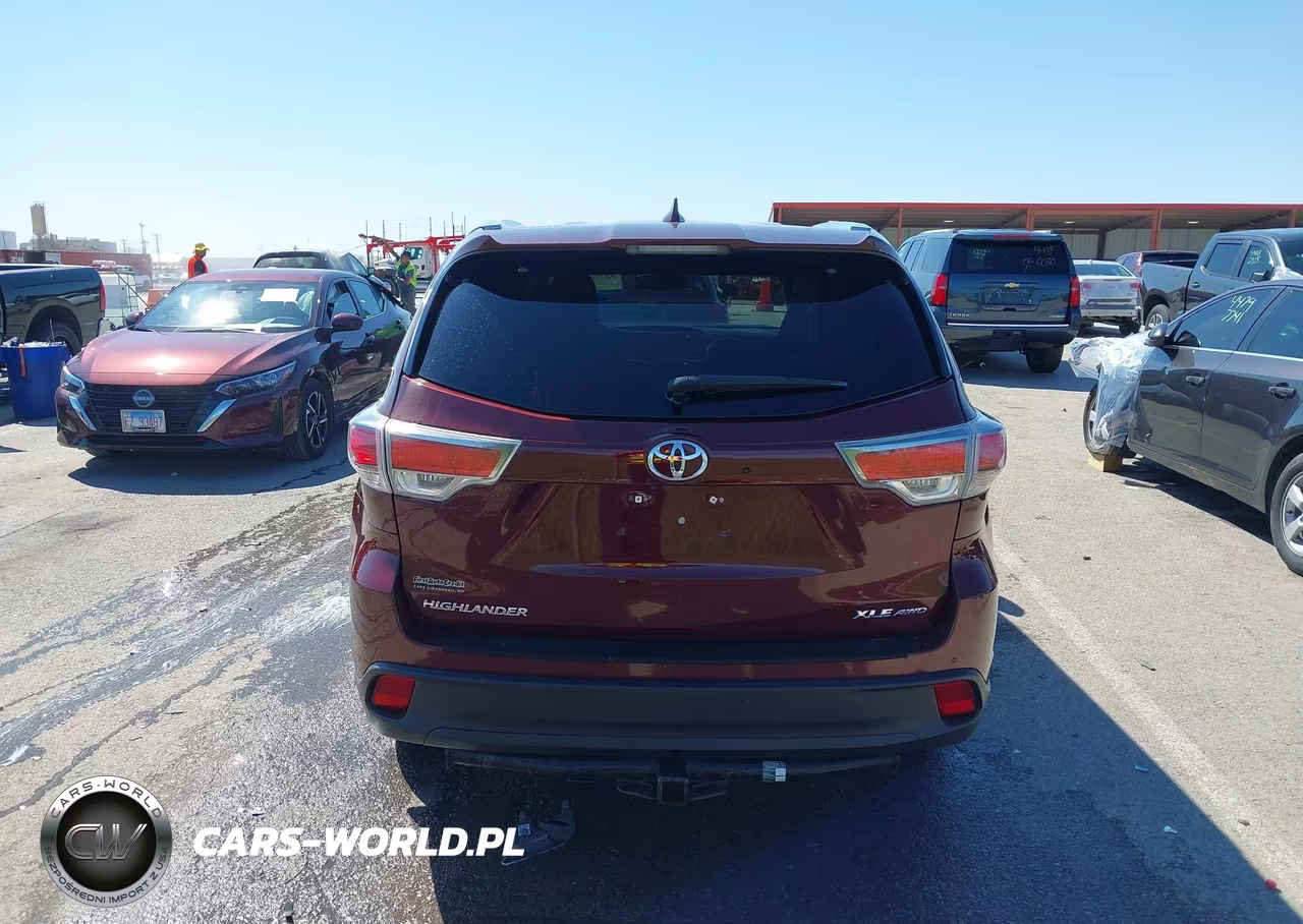 2016 Toyota Highlander Xle V6 VIN:5TDJKRFH1GS261791 - 17