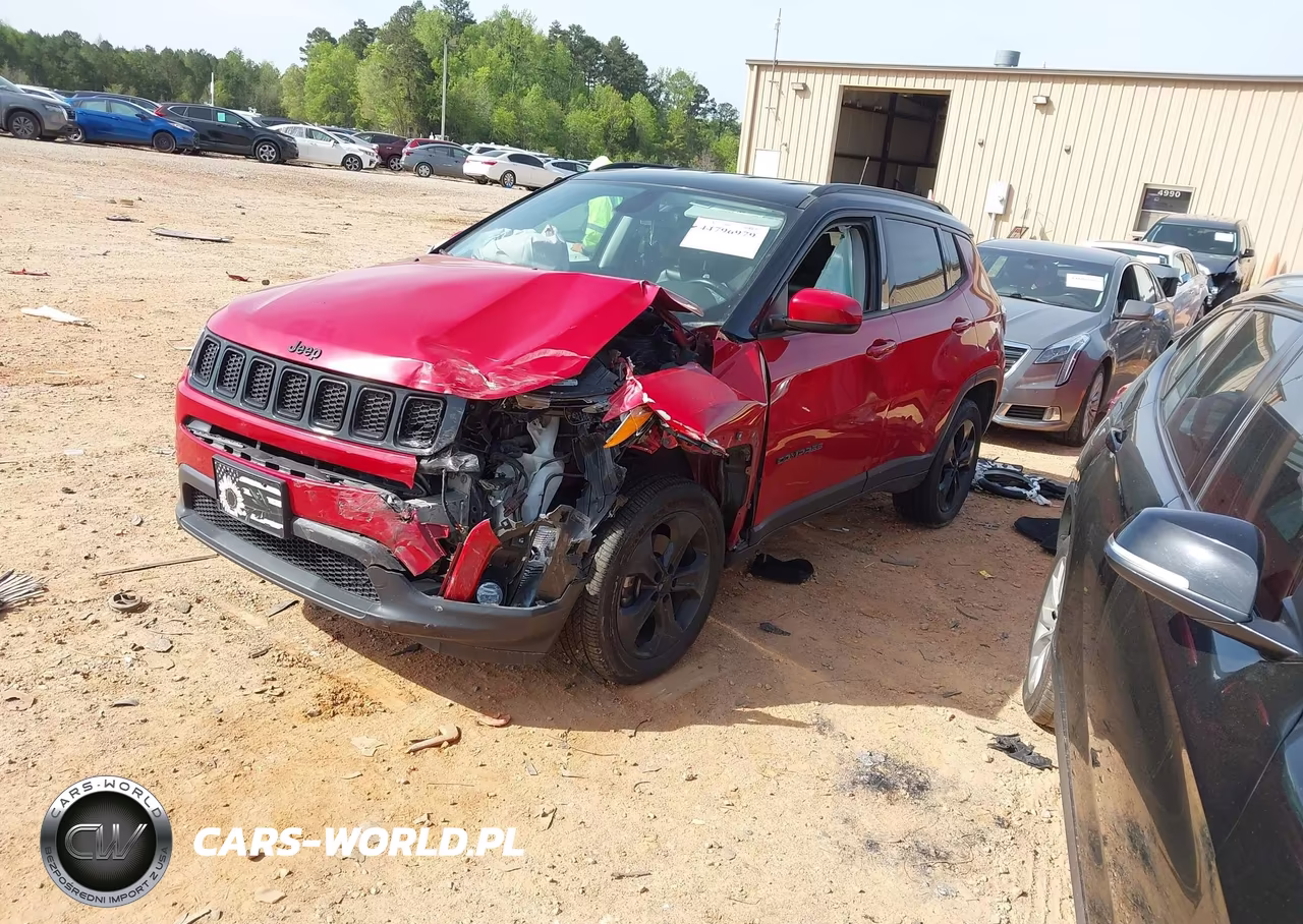 2018 Jeep Compass Altitude 4X4 VIN:3C4NJDBB5JT433651 - 2