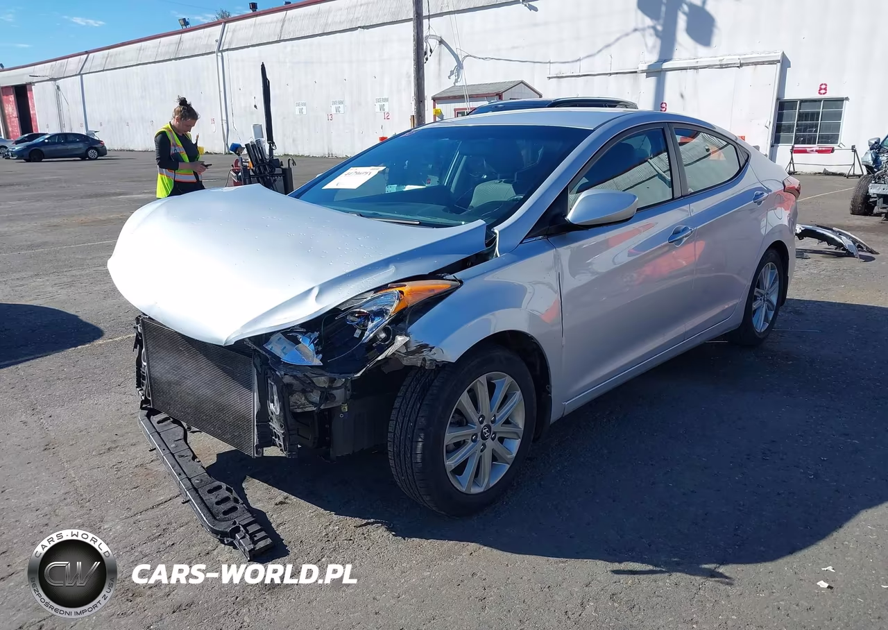 2014 Hyundai Elantra Se VIN:KMHDH4AE1EU174019 - 2