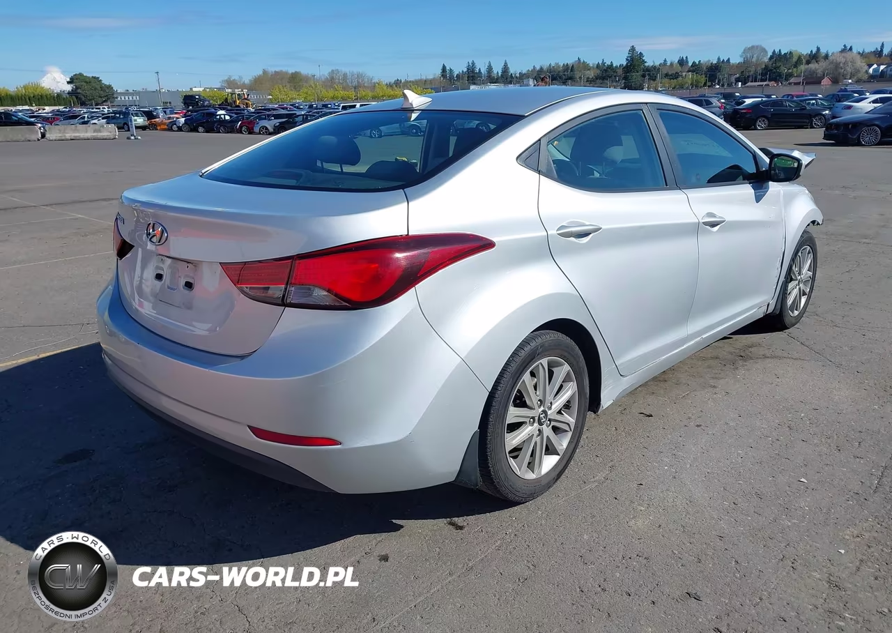 2014 Hyundai Elantra Se VIN:KMHDH4AE1EU174019 - 4