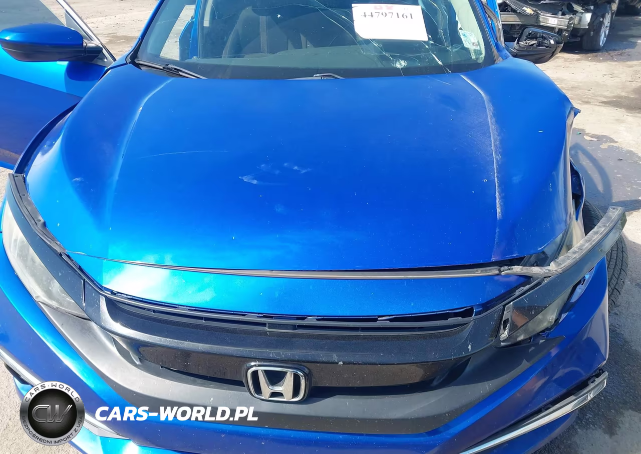 2019 Honda Civic Lx VIN:19XFC2F68KE034643 - 10