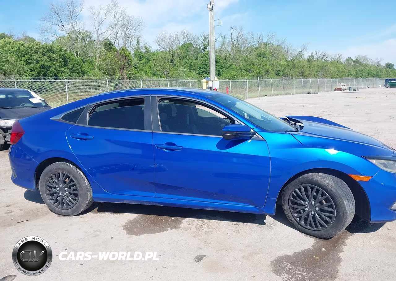 2019 Honda Civic Lx VIN:19XFC2F68KE034643 - 13