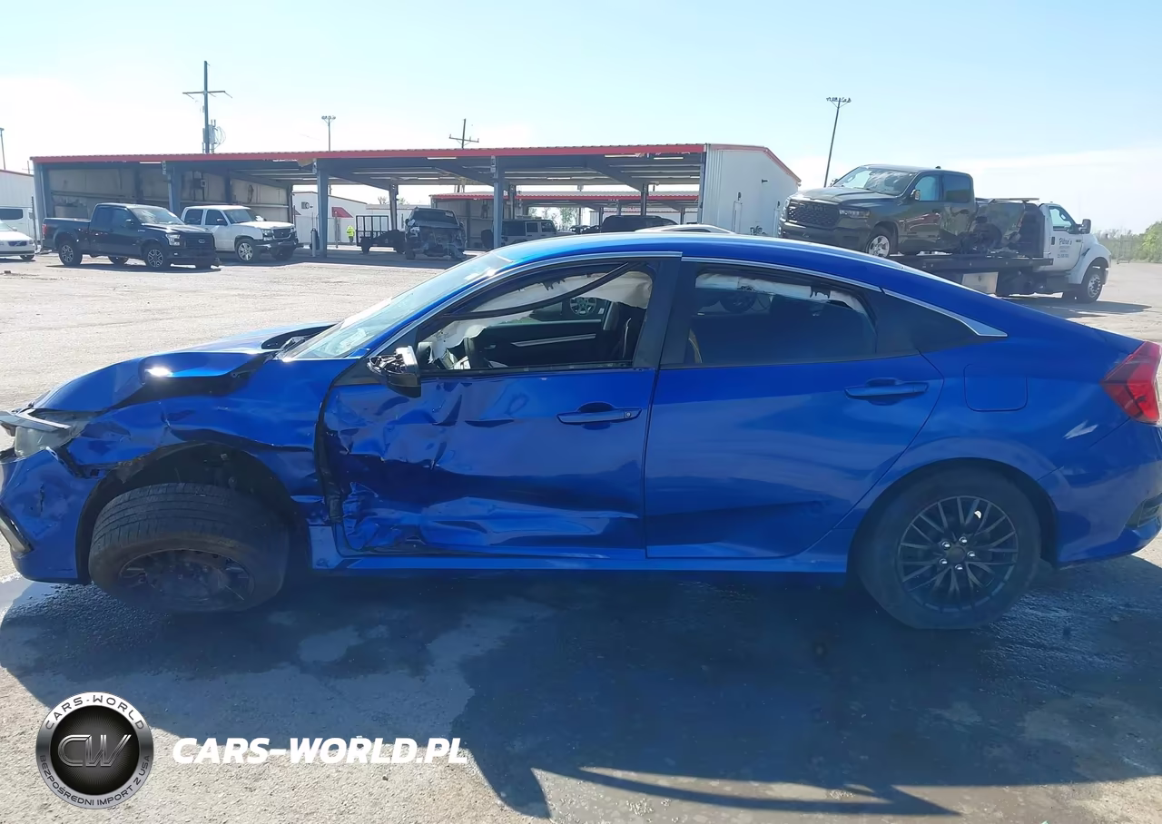 2019 Honda Civic Lx VIN:19XFC2F68KE034643 - 14