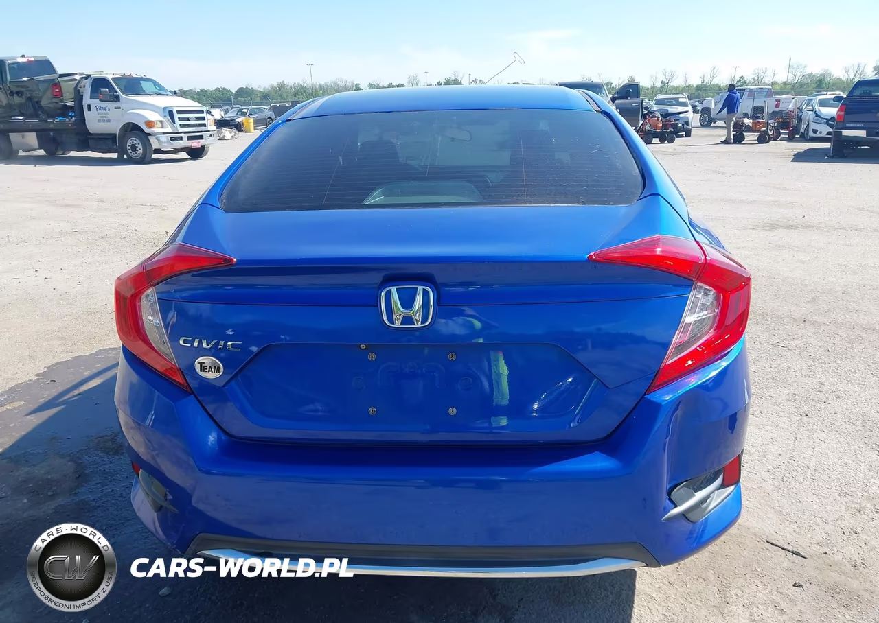 2019 Honda Civic Lx VIN:19XFC2F68KE034643 - 16