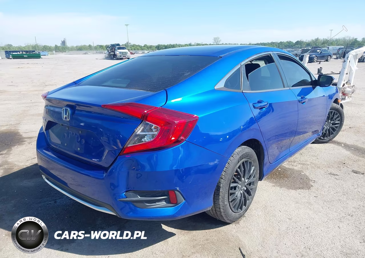 2019 Honda Civic Lx VIN:19XFC2F68KE034643 - 4