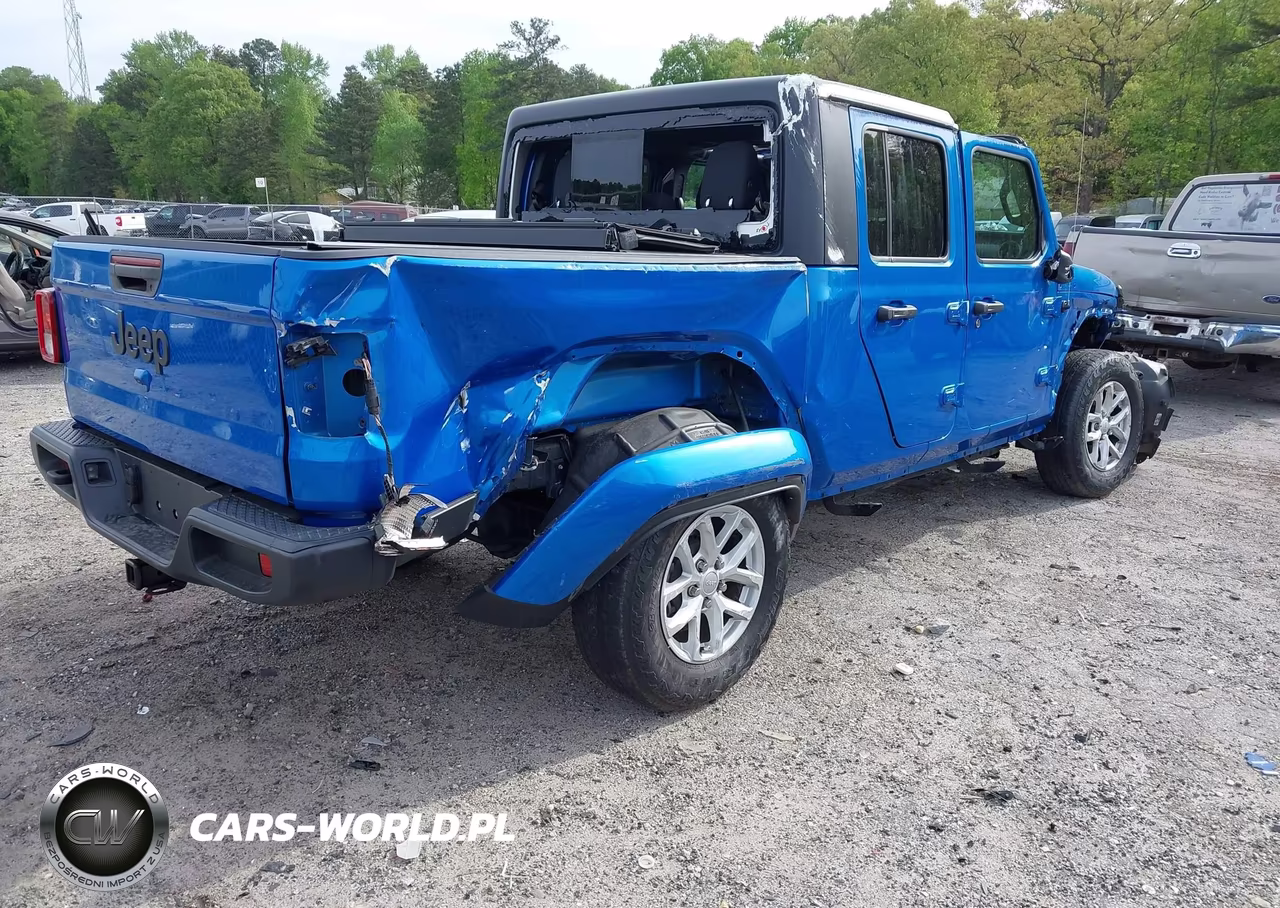 2023 Jeep Gladiator Sport S 4X4 VIN:1C6JJTAG7PL544266 - 4