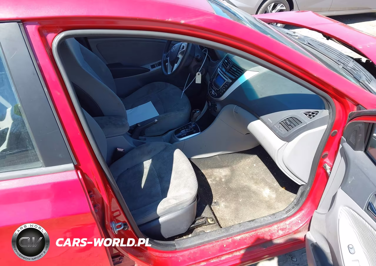2012 Hyundai Accent Gls VIN:KMHCU4AE3CU080647 - 5