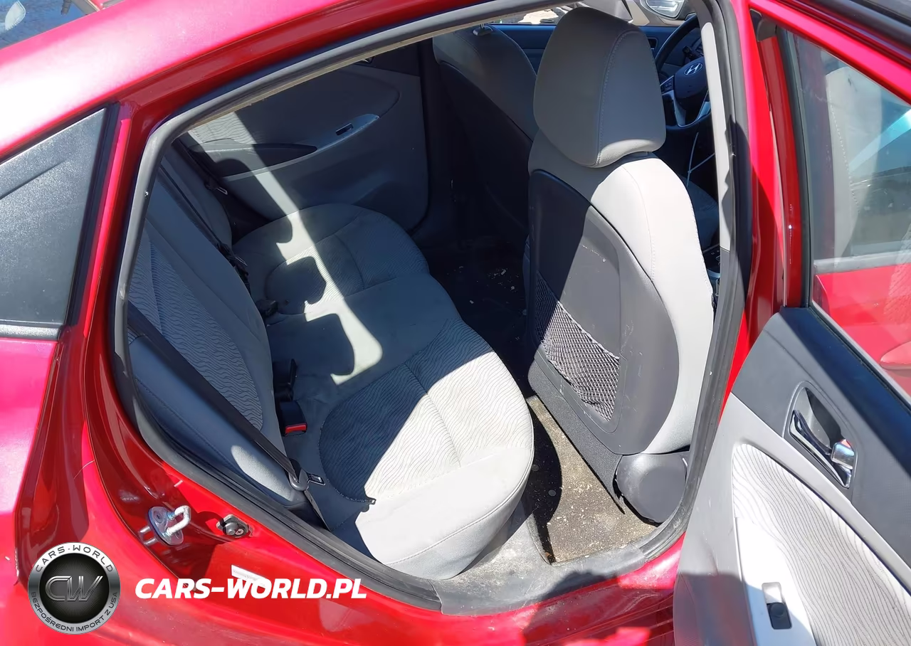 2012 Hyundai Accent Gls VIN:KMHCU4AE3CU080647 - 8