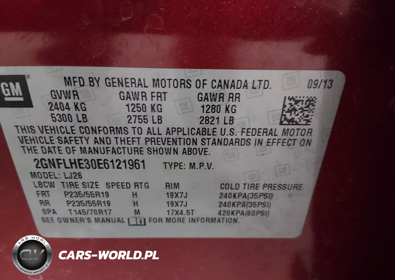2014 Chevrolet Equinox Ltz VIN:2GNFLHE30E6121961 - 9