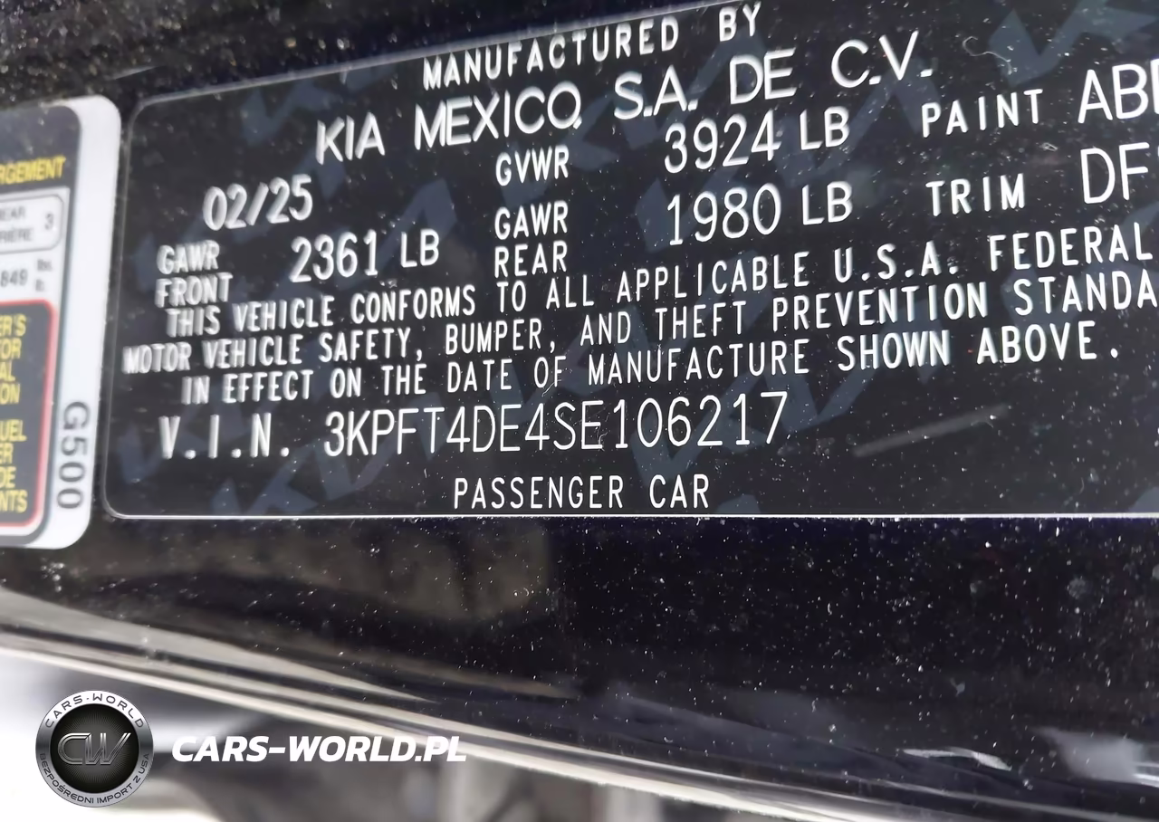 2025 Kia K4 Lxs VIN:3KPFT4DE4SE106217 - 9