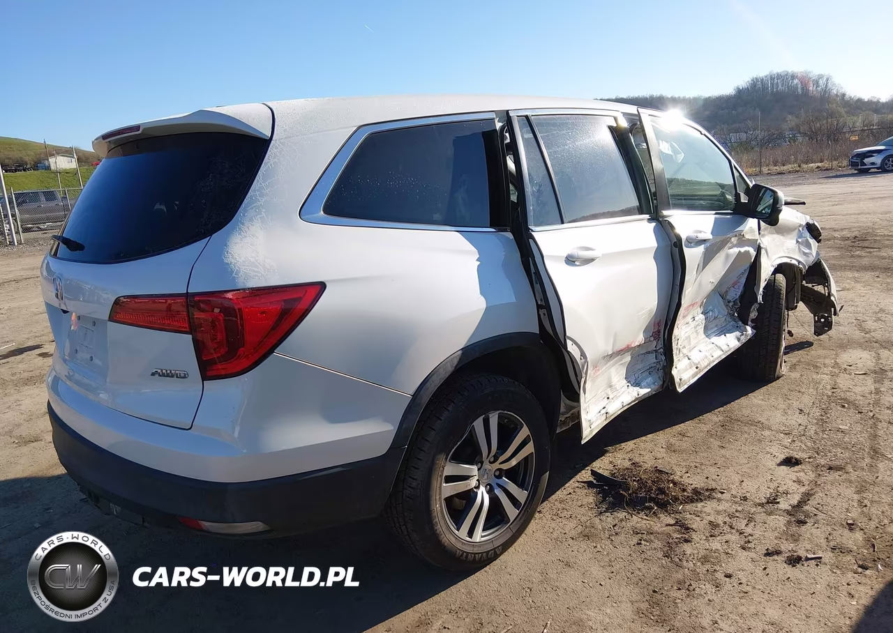 2017 Honda Pilot Ex VIN:5FNYF6H3XHB044782 - 4