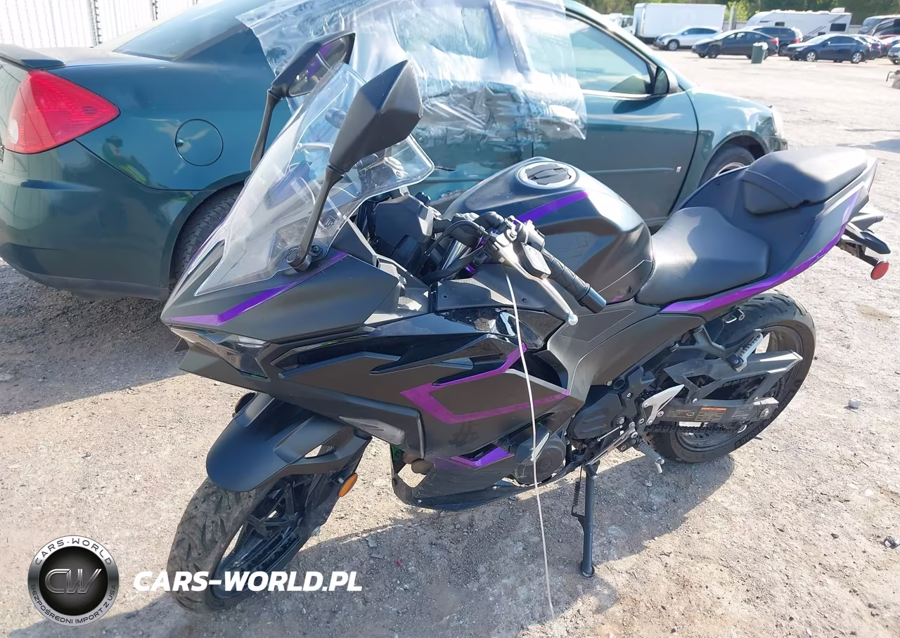 2025 Kawasaki Ex500 A-B VIN:ML5EXGJ15SDA50239 - 2