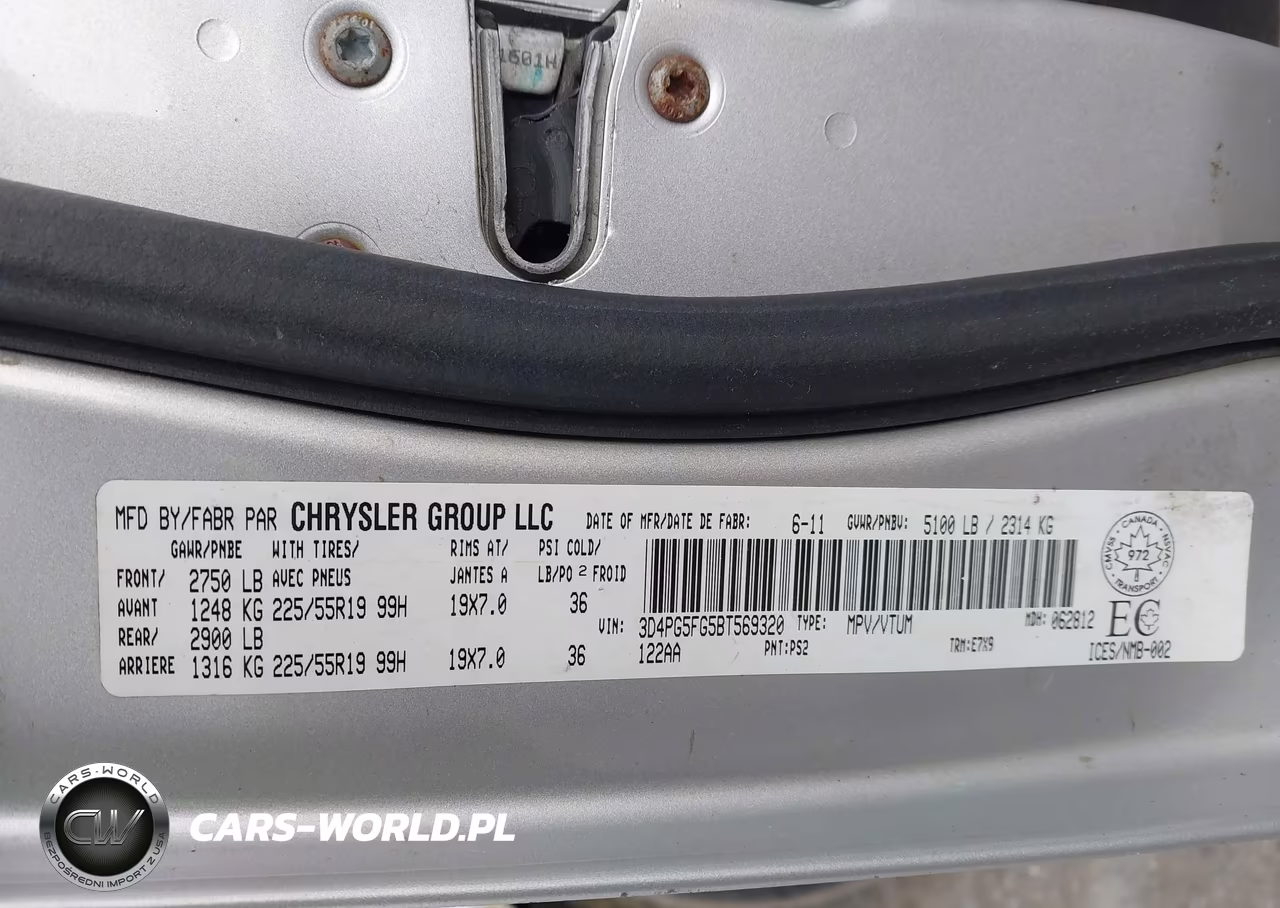 2011 Dodge Journey Sxt VIN:3D4PG5FG5BT569320 - 9