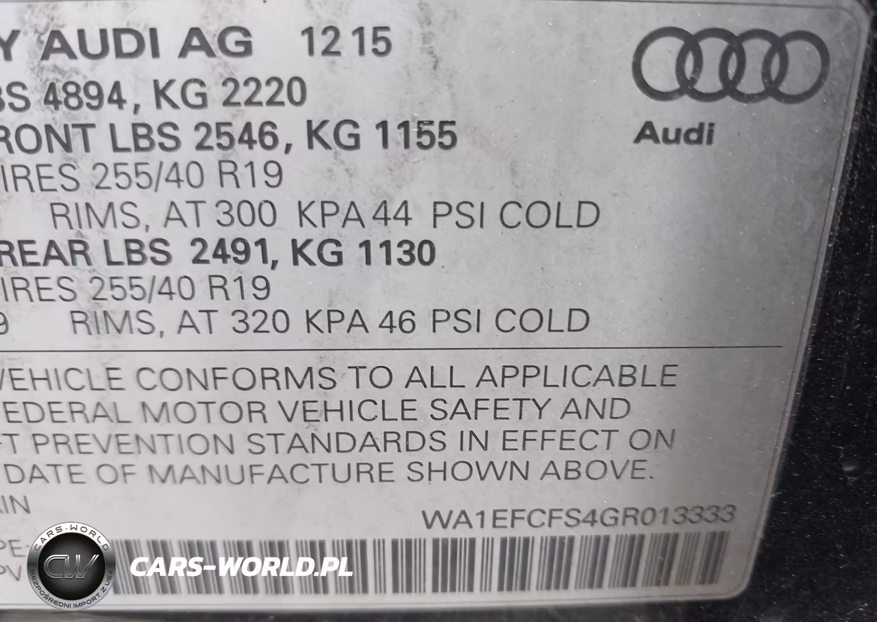 2016 Audi Q3 2.0T Premium Plus VIN:WA1EFCFS4GR013333 - 9