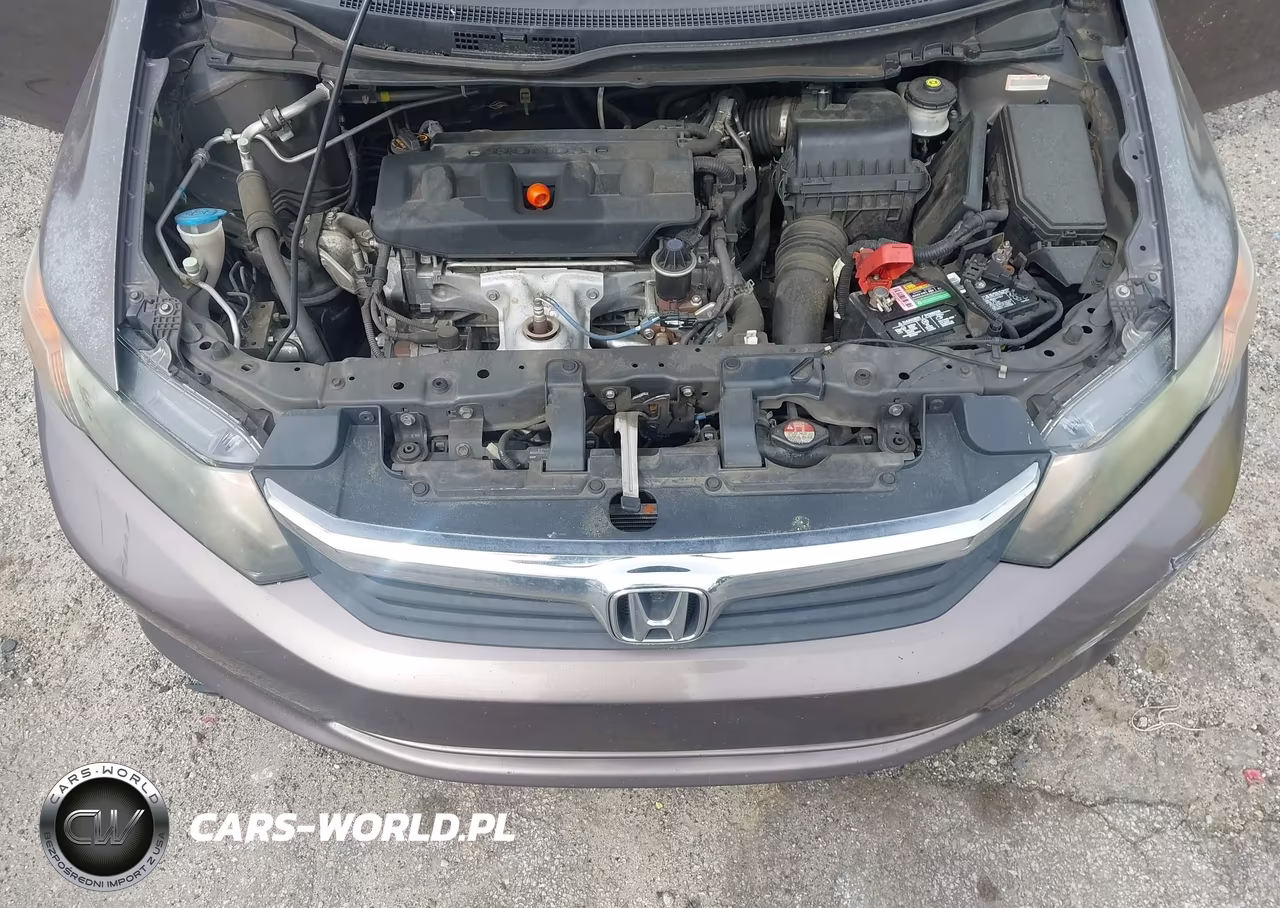 2012 Honda Civic Lx VIN:2HGFB2F59CH560605 - 10