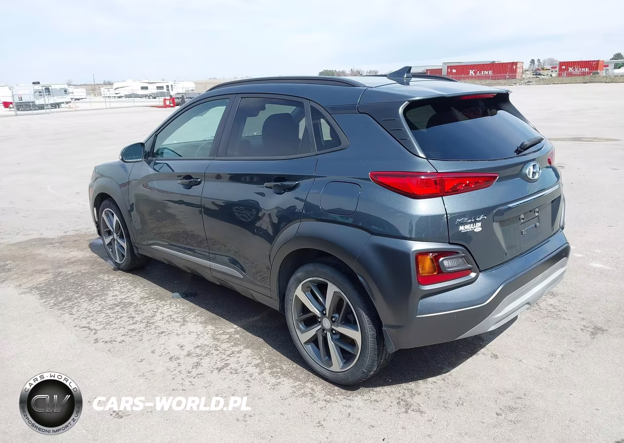 2019 Hyundai Kona Ultimate VIN:KM8K5CA55KU236365 - 3