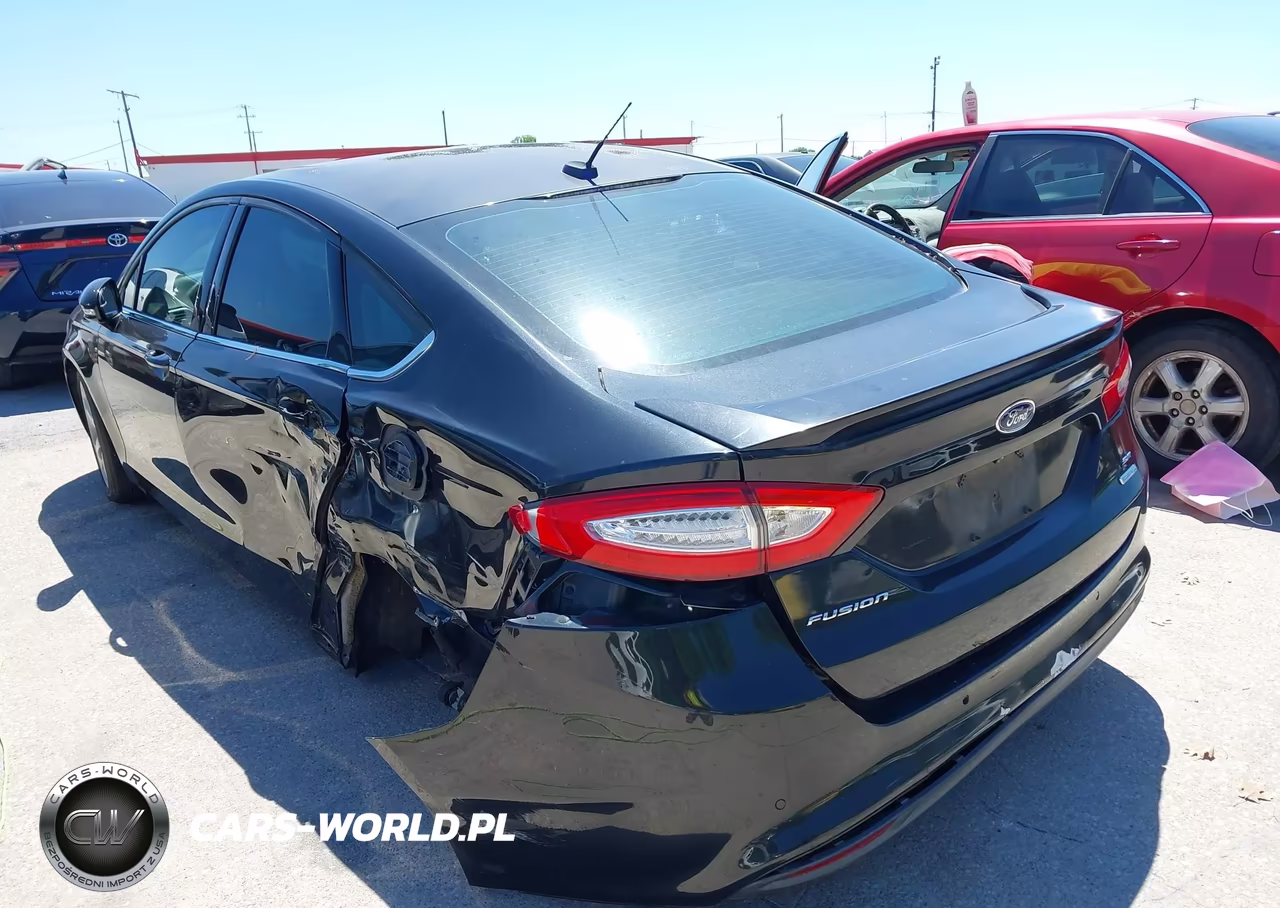 2014 Ford Fusion Se VIN:3FA6P0HDXER390311 - 3