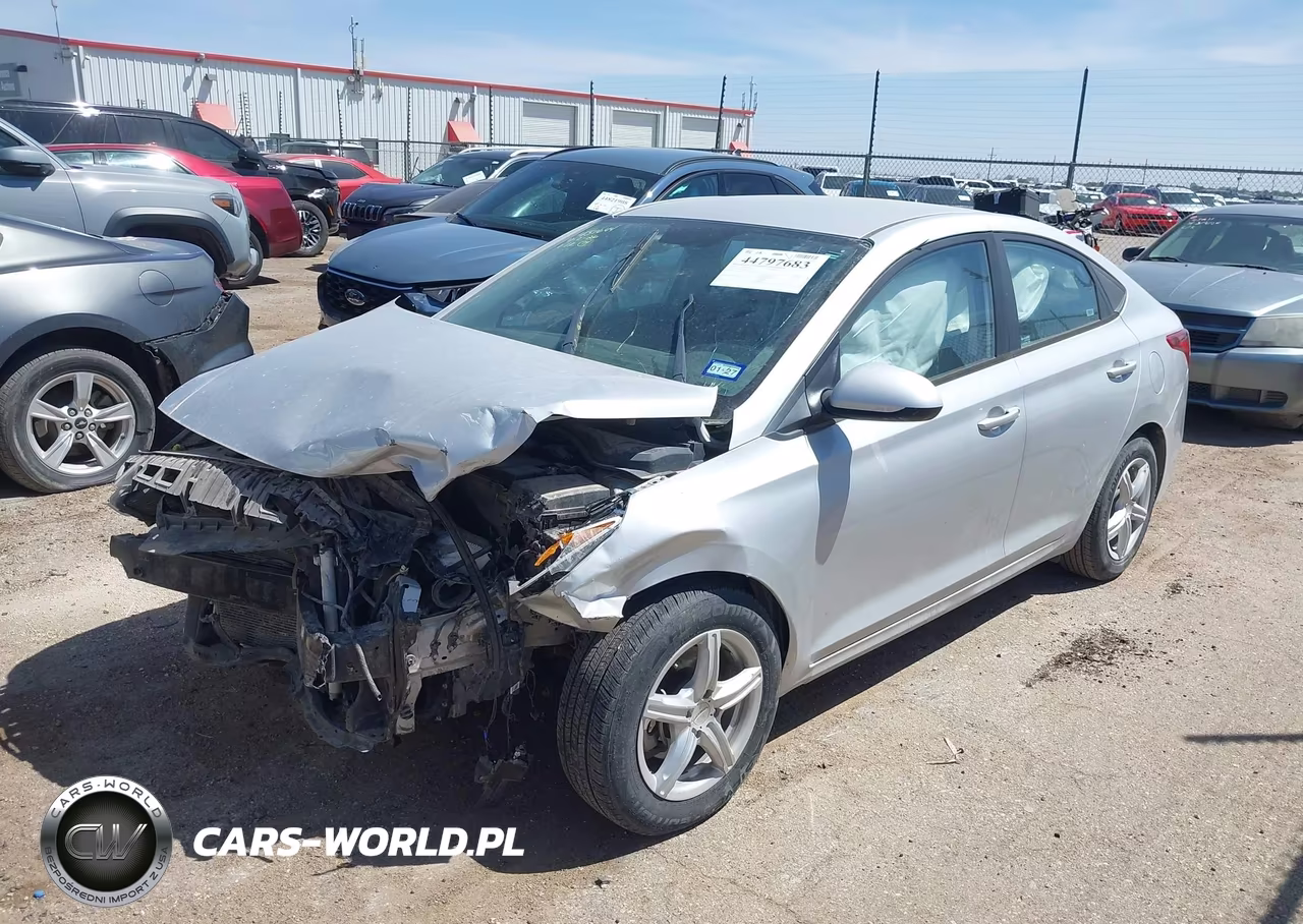 2019 Hyundai Accent Se VIN:3KPC24A32KE052554 - 2