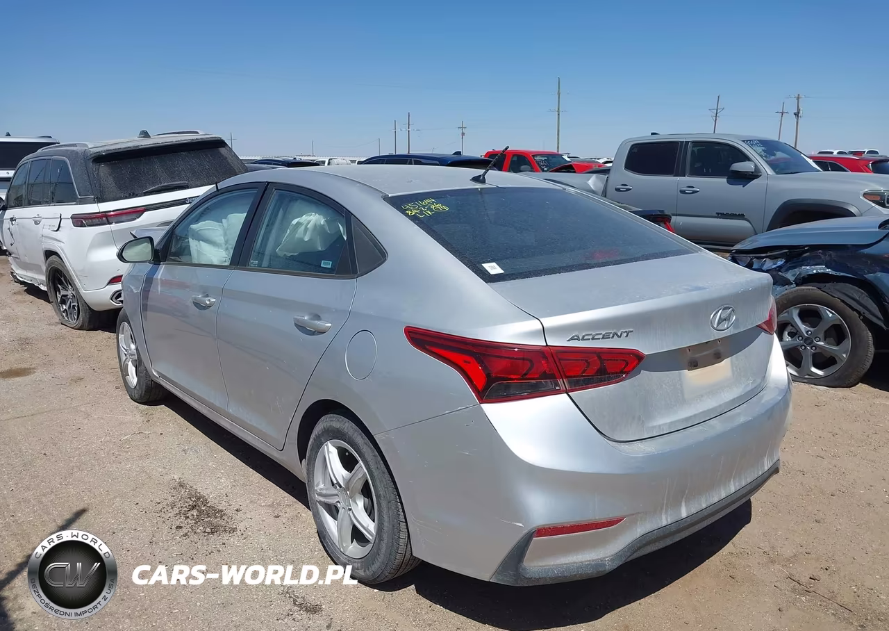 2019 Hyundai Accent Se VIN:3KPC24A32KE052554 - 3