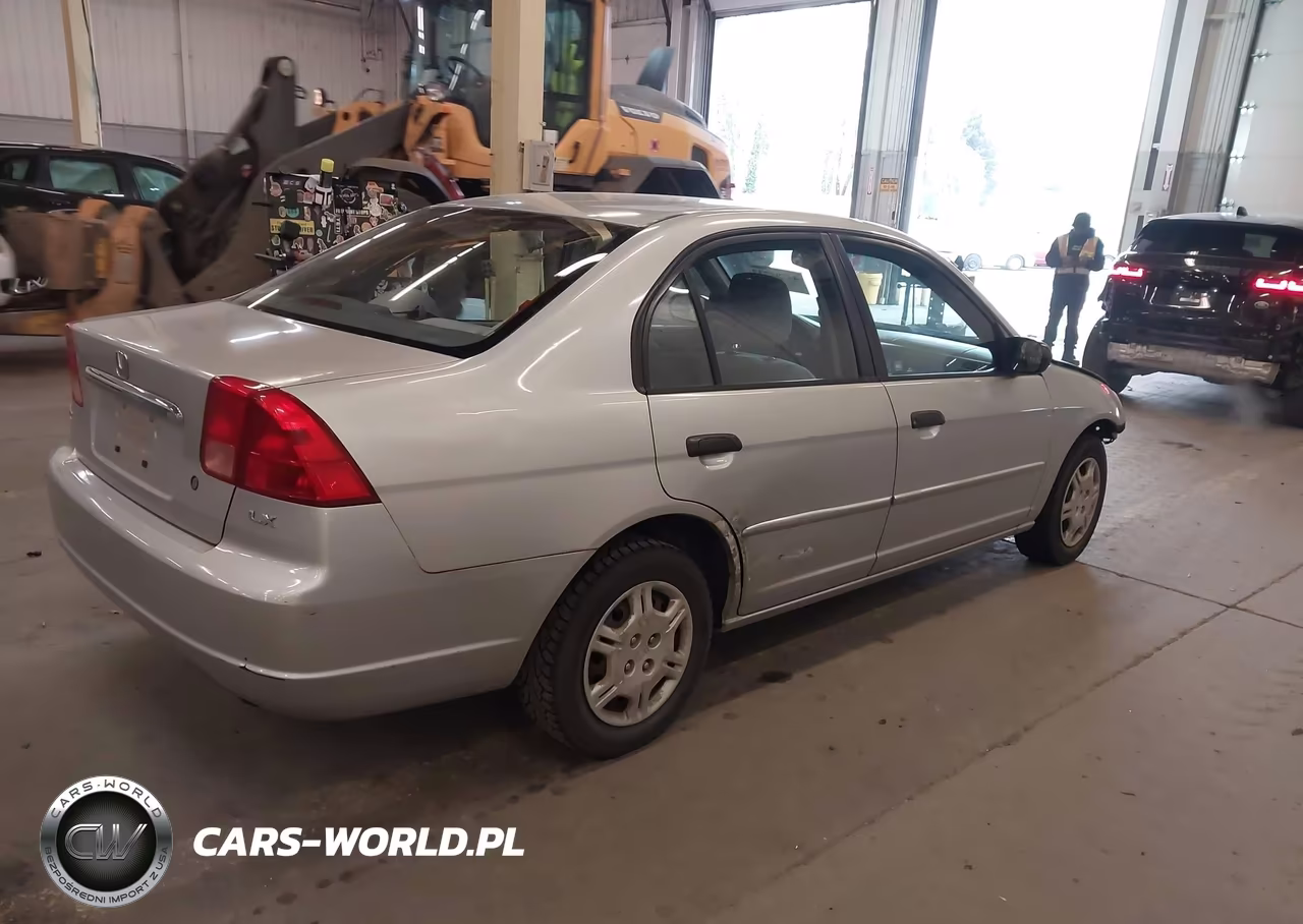 2001 Honda Civic Lx VIN:JHMES16531S009157 - 4