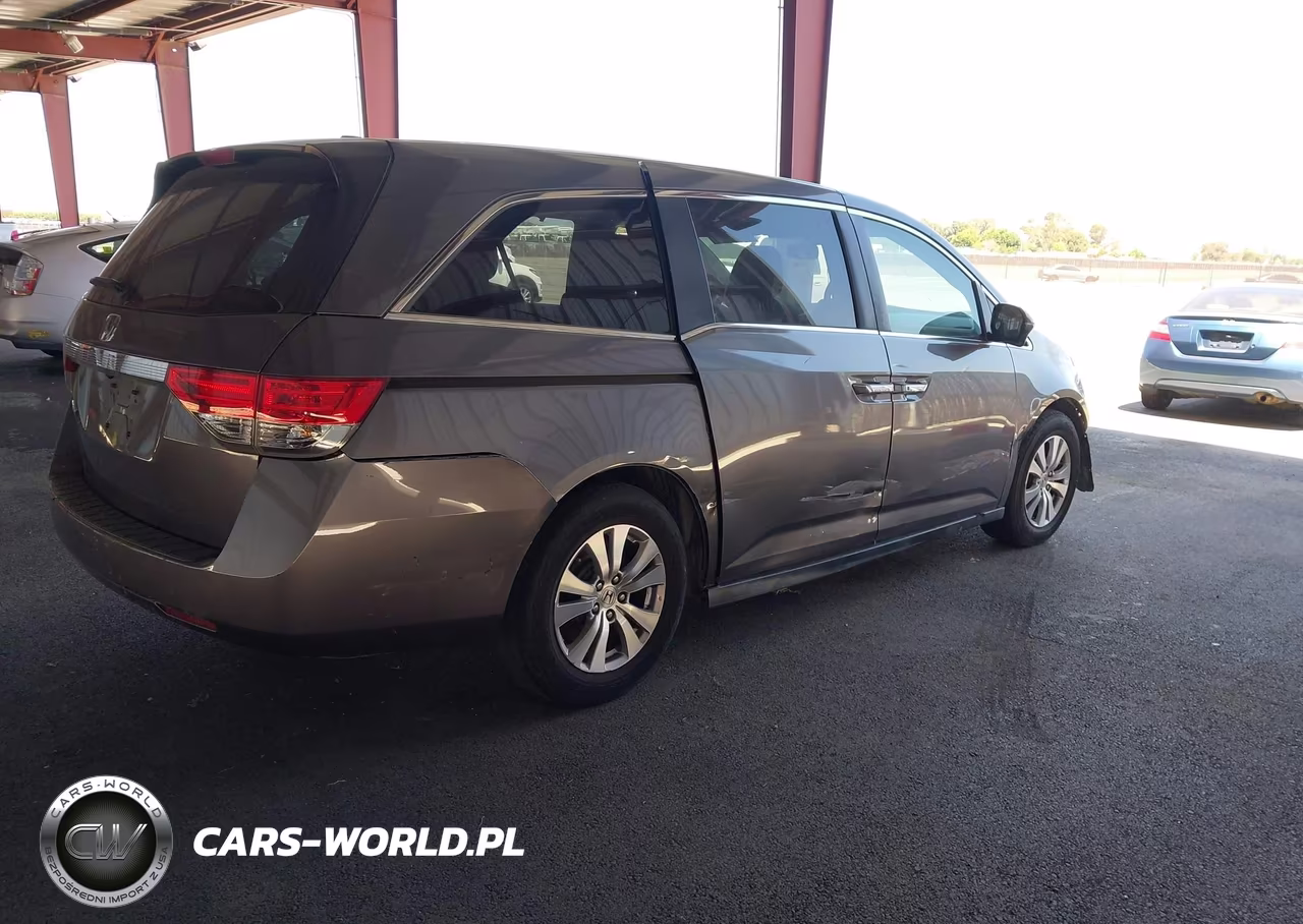2015 Honda Odyssey Ex-L VIN:5FNRL5H64FB027412 - 4