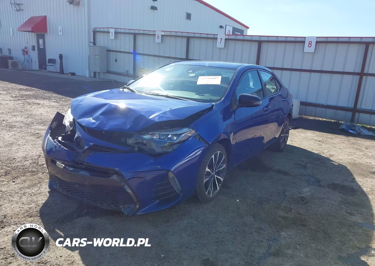 2018 Toyota Corolla Se VIN:2T1BURHE9JC075353 - 2