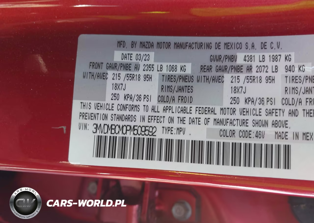 2023 Mazda Cx-30 2.5 S Preferred VIN:3MVDMBCM0PM509592 - 9