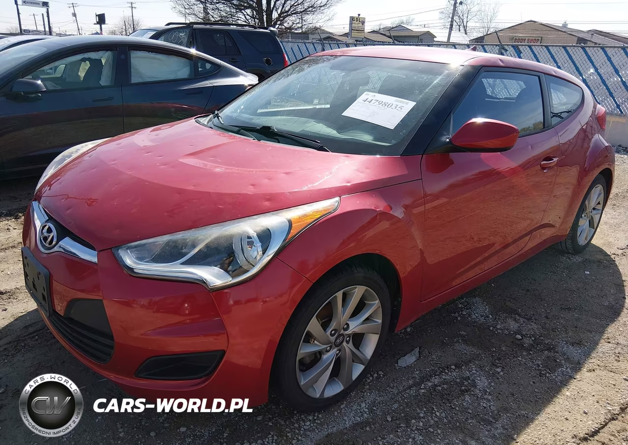 2016 Hyundai Veloster VIN:KMHTC6ADXGU275754 - 2