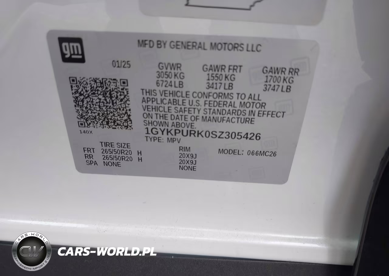 2025 Cadillac Lyriq Sport 1 Rwd VIN:1GYKPURK0SZ305426 - 9