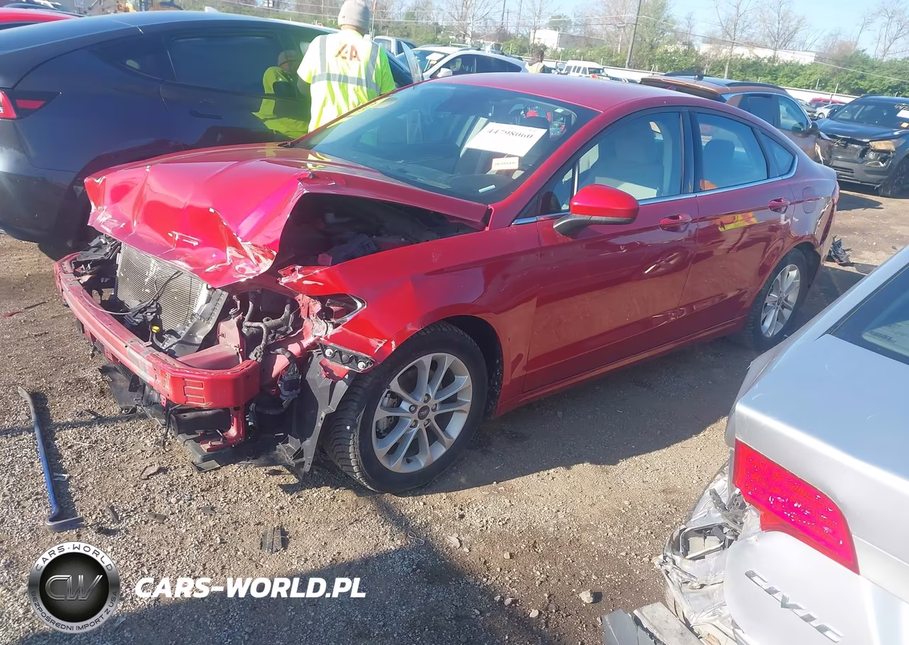 2020 Ford Fusion Se VIN:3FA6P0HD6LR145275 - 2