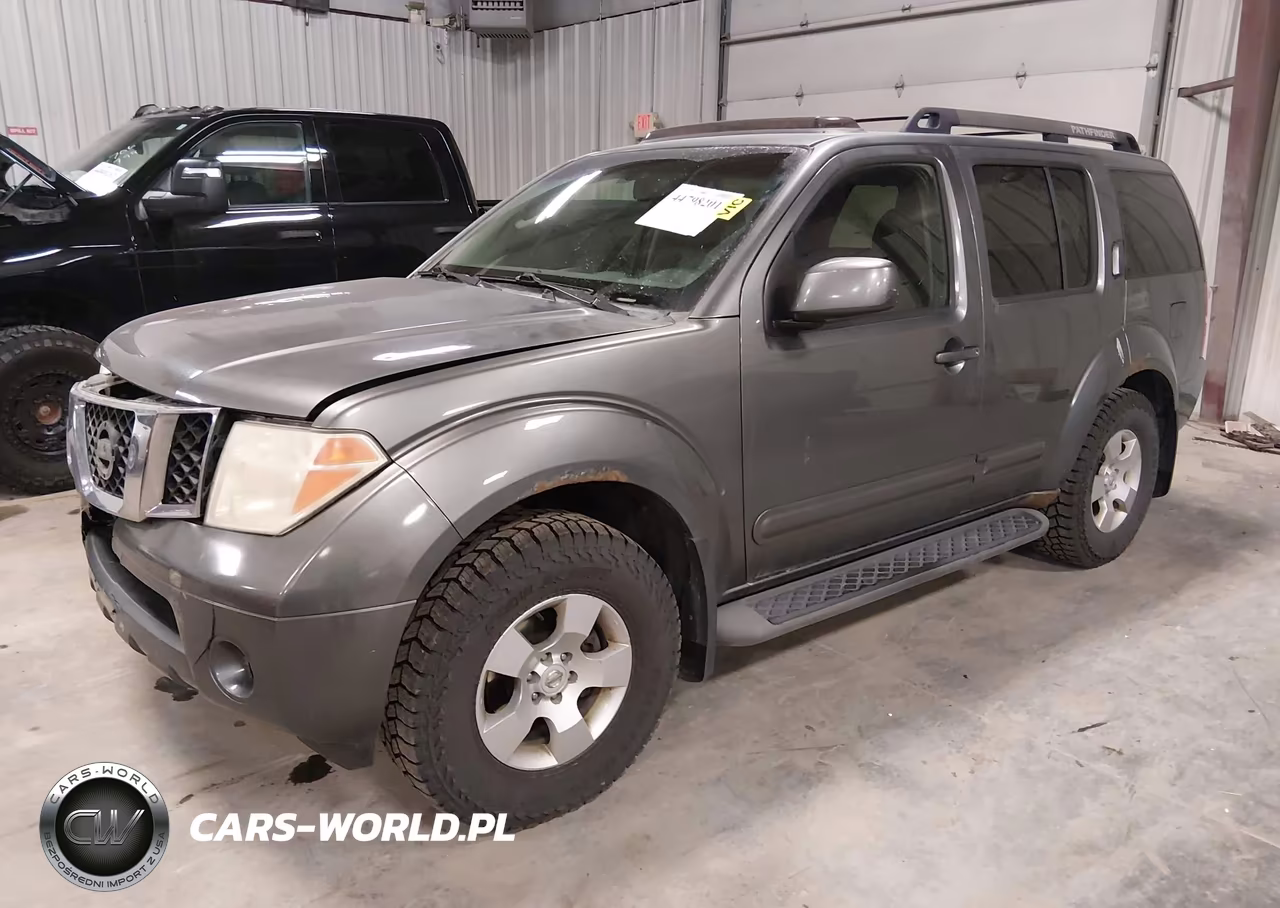 2007 Nissan Pathfinder Se VIN:5N1AR18W17C628999 - 2