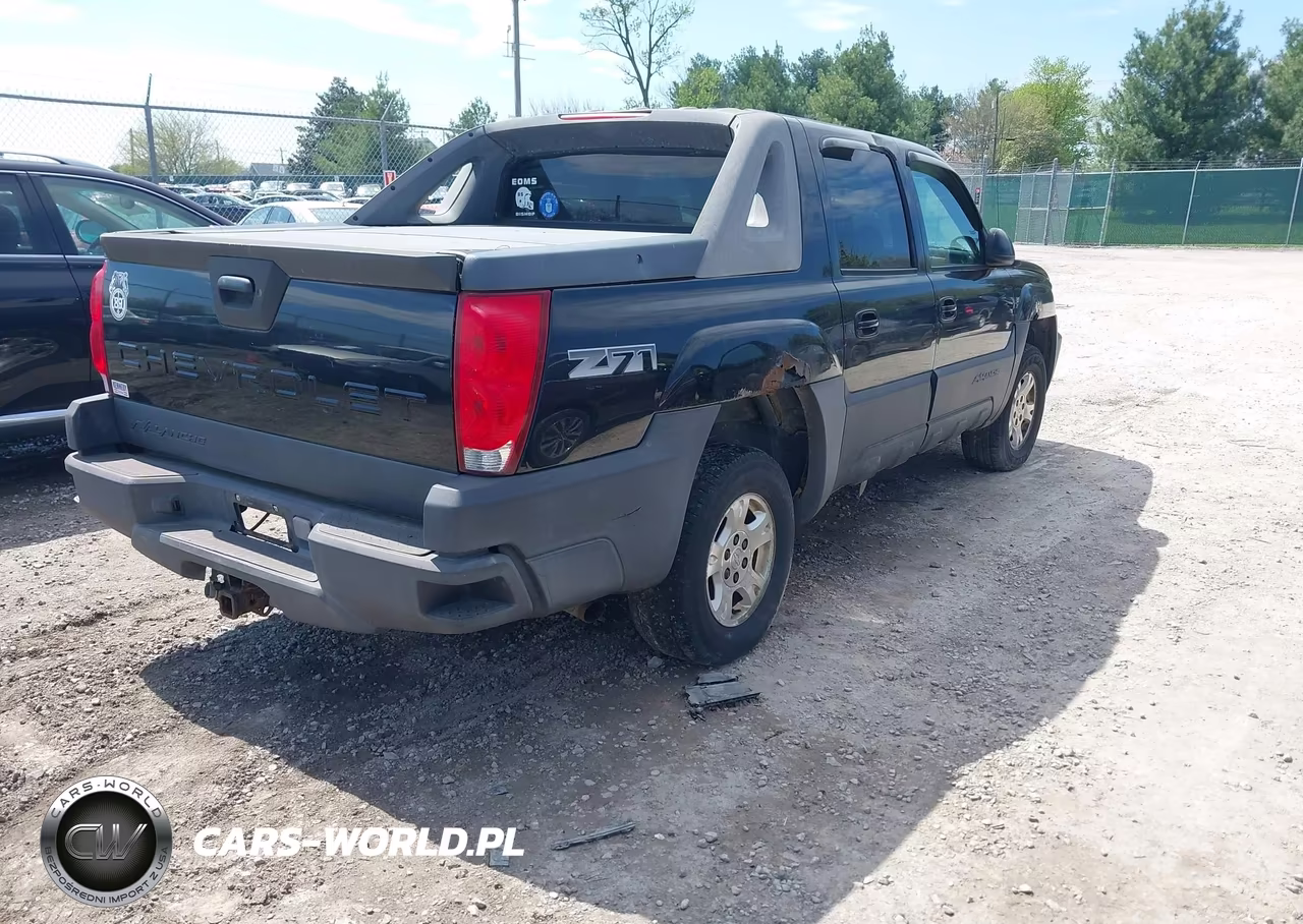 2003 Chevrolet Avalanche 1500 VIN:3GNEK13T73G116587 - 4