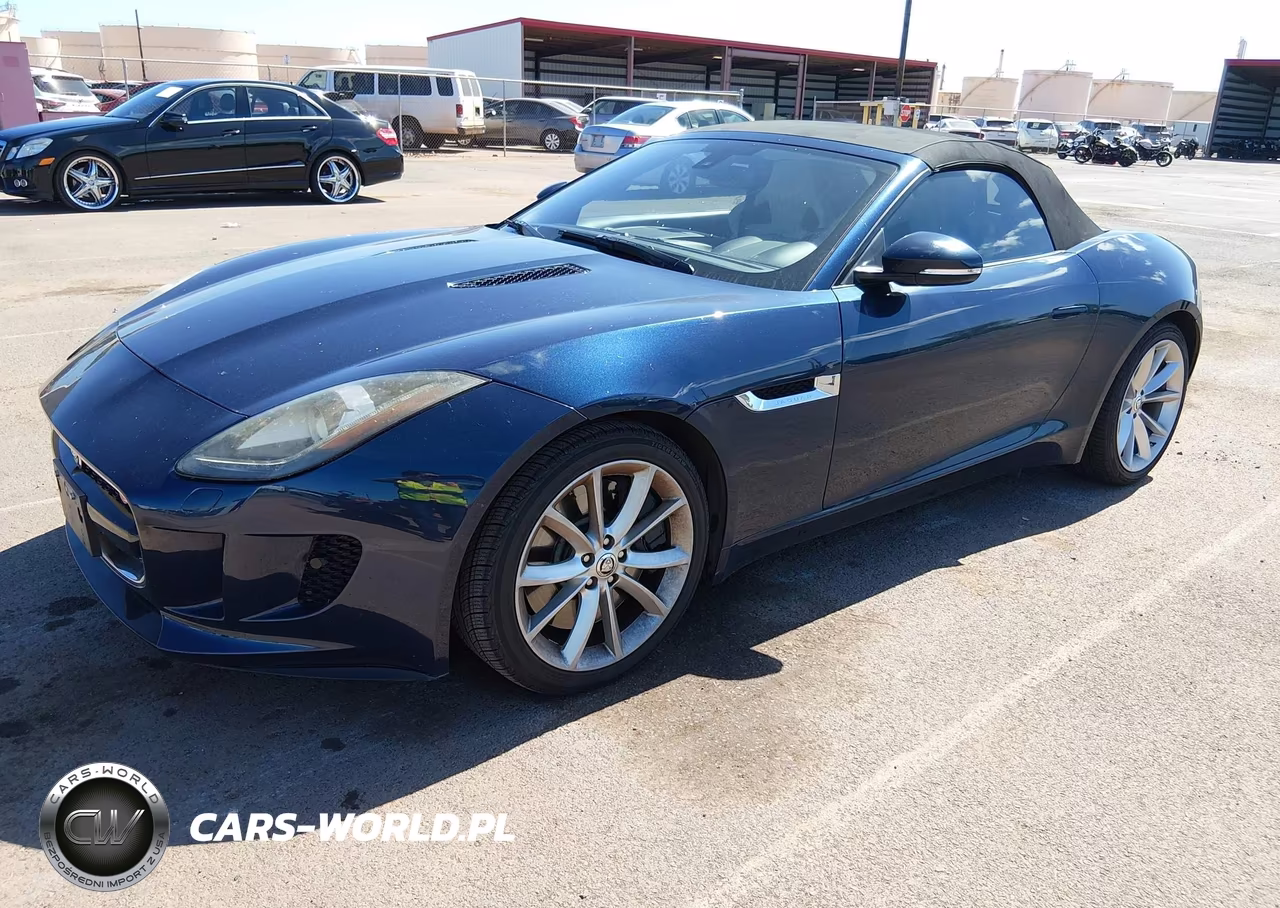 2014 Jaguar F-Type S VIN:SAJWA6FC6E8K03416 - 2