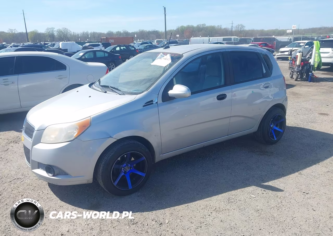 2010 Chevrolet Aveo Ls VIN:KL1TD6DE1AB111292 - 2