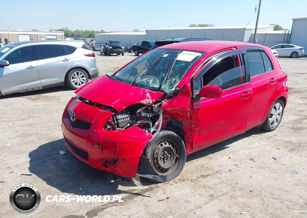 2010 Toyota Yaris VIN:JTDKT4K39A5280200 - 2