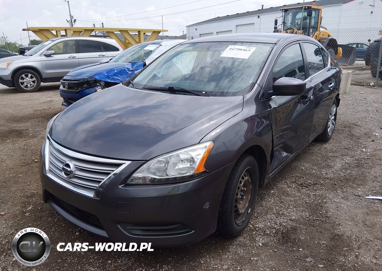 2015 Nissan Sentra Sv VIN:3N1AB7AP1FY235477 - 2