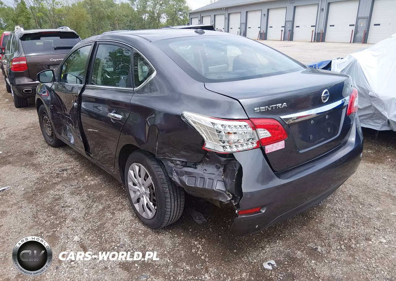 2015 Nissan Sentra Sv VIN:3N1AB7AP1FY235477 - 3