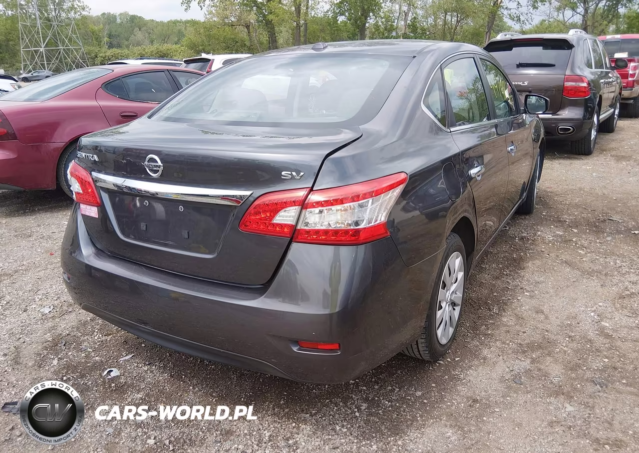 2015 Nissan Sentra Sv VIN:3N1AB7AP1FY235477 - 4
